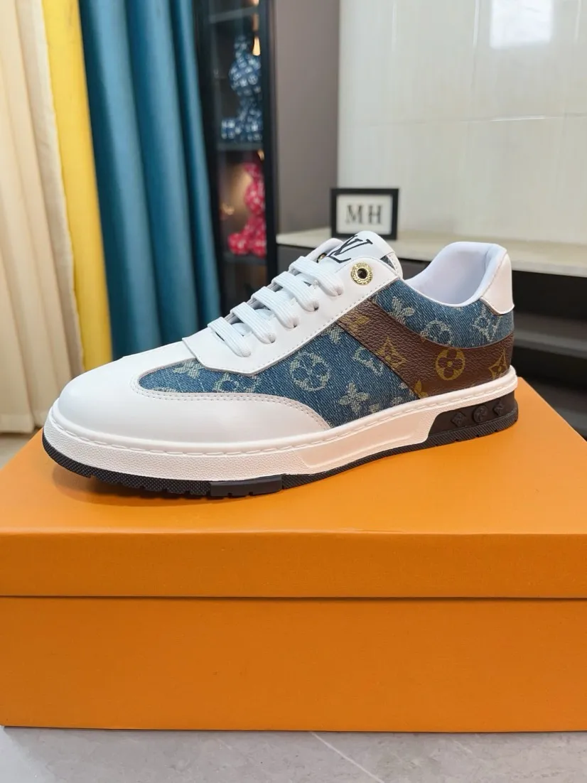Men's shoes💰400🌹🌹[LV]🌹High-end men's shoes brand: Official website 1:1 Latest masterpiece: The upper is made of Italian imported first-layer cowhide with special materials➕Full genuine leather lining🔥, making walking more convenient and comfortable! Exclusive new style, stunning work [color]! Create a fashionable personality to set off your uniqueness! A must-have for trendy men! Classic🔥Number: 38-44